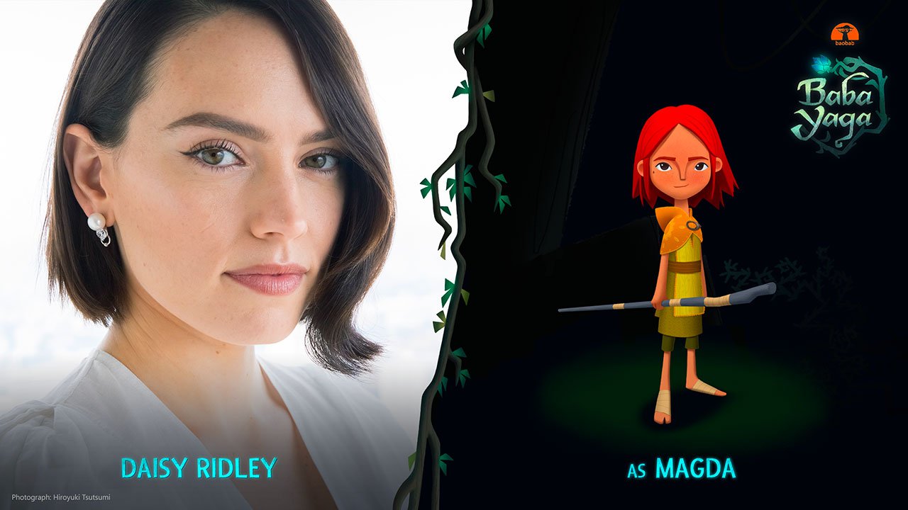 Daisy Ridley is BABA YAGA in new Mathias Chelebourg’s VR project