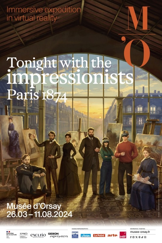 TONIGHT WITH THE IMPRESSIONISTS. PARIS 1874