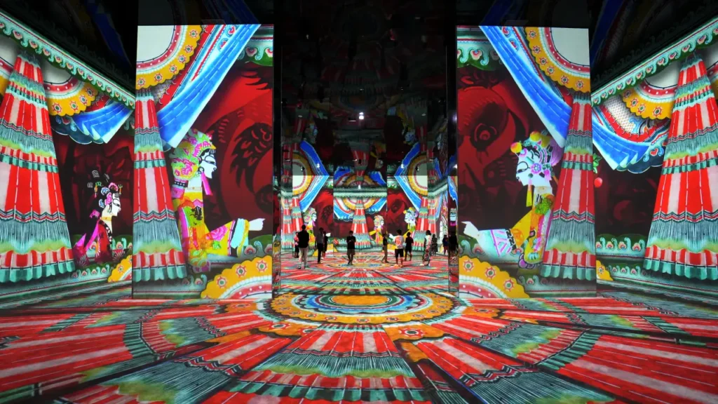 Temple of Light : de la Chine aux marchés internationaux, penser l’immersion par le lieu